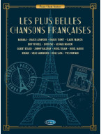 Les plus belles chansons françaises (noty na klavír, zpěv, akordy)