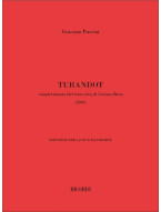 Giacomo Puccini: Turandot (noty na klavír, zpěv)