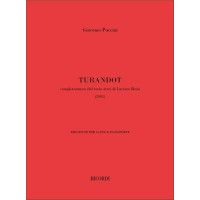 Giacomo Puccini: Turandot (noty na klavír, zpěv)