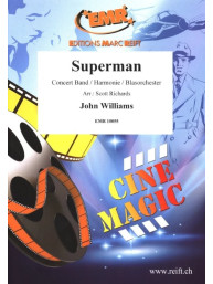 John Williams: Superman (noty pro fanfáry, party, partitura)
