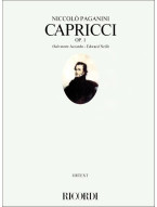 Nicolo Paganini: 24 Capricci Opus 1 (noty na housle)