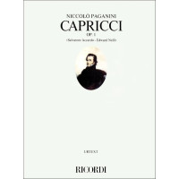 Nicolo Paganini: 24 Capricci Opus 1 (noty na housle)