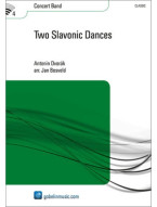 Antonín Dvořák: 2 Slavonic Dances (noty pro koncertní orchestr, party, partitura)