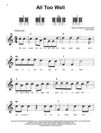 Super Easy Songbook: 4 Chord Pop Hits (noty na super snadný klavír)