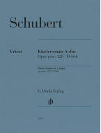 Franz Schubert: Piano Sonata A major op. post. 120 D 664 (noty na klavír) Franz Schubert: Piano Sonata A major op. post. 120 D 664 (noty na klavír)