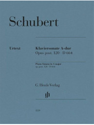 Franz Schubert: Piano Sonata A major op. post. 120 D 664 (noty na klavír)