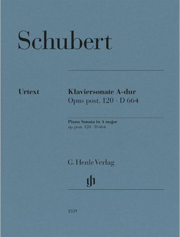 Franz Schubert: Piano Sonata A major op. post. 120 D 664 (noty na klavír)