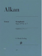 Charles Valentin Alkan: Symphonie, op. 39 Nr. 4-7 (noty na klavír)