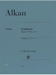 Charles Valentin Alkan: Symphonie, op. 39 Nr. 4-7 (noty na klavír)