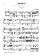 Charles Valentin Alkan: Symphonie, op. 39 Nr. 4-7 (noty na klavír)