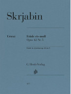 Alexandr Skrjabin: Etude C sharp minor Op. 42 No. 5 (noty na klavír)