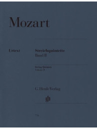 W.A. Mozart: String Quintets 2 (noty pro smyčcový kvintet, party)