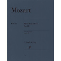 W.A. Mozart: String Quintets 2 (noty pro smyčcový kvintet, party)