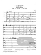 W.A. Mozart: Clarinet Quintet In A Major K.581 And Fragment (noty, studijní partitura) W.A. Mozart: Clarinet Quintet In A Major K.581 And Fragment (noty, studijní partitura)