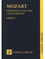 W.A. Mozart: Sernade B-Dur Gran Partita KV 361/370a (noty, studijní partitura) W.A. Mozart: Sernade B-Dur Gran Partita KV 361/370a (noty, studijní partitura)