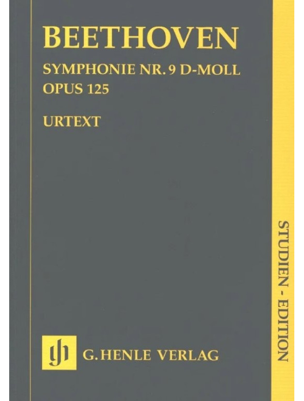 Beethoven: Symphony No. 9 D minor Op. 125 (noty, studijní partitura)
