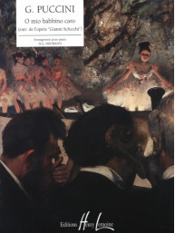 Giacomo Puccini: O mio babbino caro (noty na klavír)