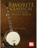 Daniel Horn: Favorite Classical 5-String Banjo Solos (tabulatury na banjo)(+audio)