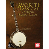Daniel Horn: Favorite Classical 5-String Banjo Solos (tabulatury na banjo)(+audio)