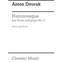 Antonín Dvořák: Humoresque (noty pro žesťový kvintet, party, partitura)