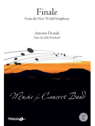 Antonín Dvořák: Finale from The New World Symphony (noty pro koncertní orchestr, party, partitura)