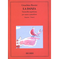Gioachino Rossini: La Danza (noty na klavír, zpěv)