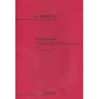 Gioachino Rossini: Se Il Mio Nome (noty na klavír, zpěv)