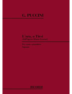 Giacomo Puccini: L'Ora O Tirsi (noty na klavír, zpěv)