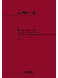 Giacomo Puccini: L'Ora O Tirsi (noty na klavír, zpěv)