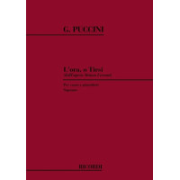 Giacomo Puccini: L'Ora O Tirsi (noty na klavír, zpěv)