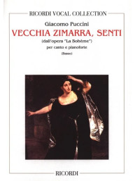 Giacomo Puccini: Vecchia Zimarra, Senti (noty na klavír, zpěv)