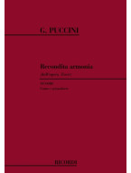 Giacomo Puccini: Recondita Armonia (noty na klavír, zpěv)