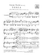 Giacomo Puccini: Recondita Armonia (noty na klavír, zpěv)