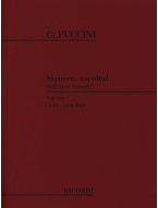 Giacomo Puccini: Signore, Ascolta! (noty na klavír, zpěv)