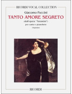 Giacomo Puccini: Tanto Amore Segreto (noty na klavír, zpěv)