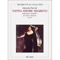Giacomo Puccini: Tanto Amore Segreto (noty na klavír, zpěv)