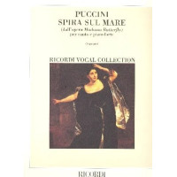 Giacomo Puccini: Spira Sul Mare (noty na klavír, zpěv)