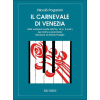 Nicolo Paganini: Il Carnevale Di Venezia (noty na housle, klavír)