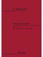 Claude Debussy: Deux Arabesques (noty pro klavír)