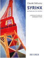 Claude Debussy: Syrinx per flauto solo (noty na příčnou flétnu)