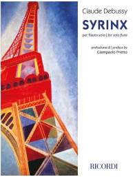 Claude Debussy: Syrinx per flauto solo (noty na příčnou flétnu)