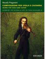 Nicolo Paganini: Works for Viola and Guitar or Lute (noty na violu, kytaru) Nicolo Paganini: Works for Viola and Guitar or Lute (noty na violu, kytaru)