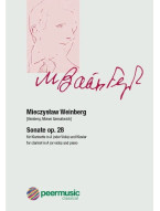 Mieczyslaw Weinberg: Sonate op.28 (noty na klarinet, klavír)