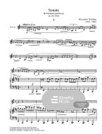 Mieczyslaw Weinberg: Sonate op.28 (noty na klarinet, klavír)