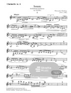 Mieczyslaw Weinberg: Sonate op.28 (noty na klarinet, klavír)