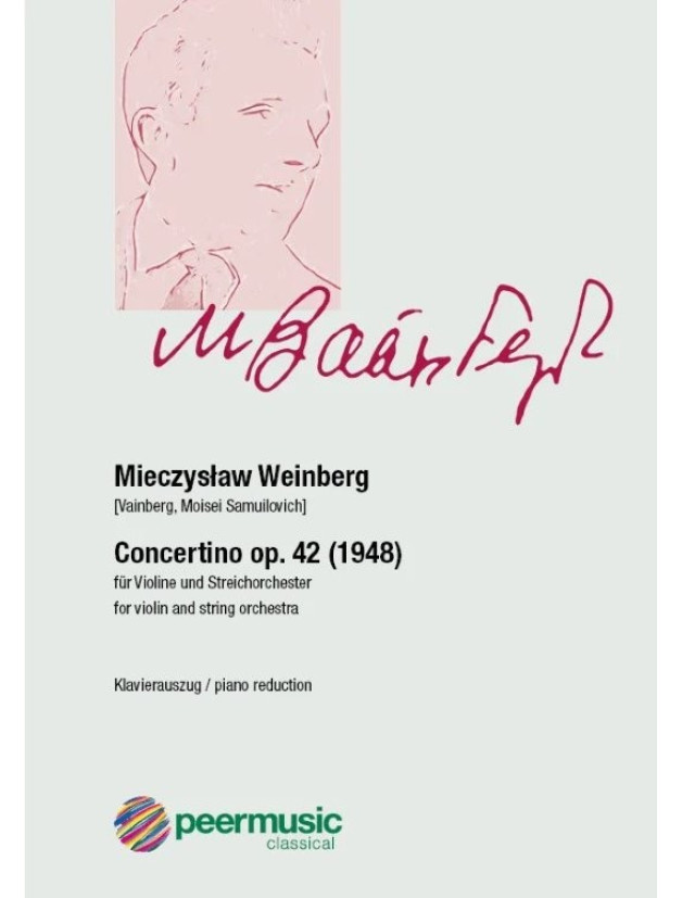 Mieczyslaw Weinberg: Concertino op.42 (noty na housle, klavír)