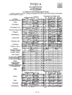 Giacomo Puccini: Tosca (partitura, noty)