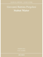 Giovanni Battista Pergolesi: Stabat Mater (studijní partitura, noty)