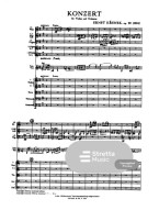 Ernst Krenek: Violinkonzert Nr. 1 op. 29 (noty, studijní partitura)