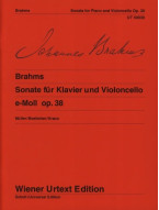 Johannes Brahms: Sonata Op. 38 E Minor (noty na violoncello, klavír) Johannes Brahms: Sonata Op. 38 E Minor (noty na violoncello, klavír)